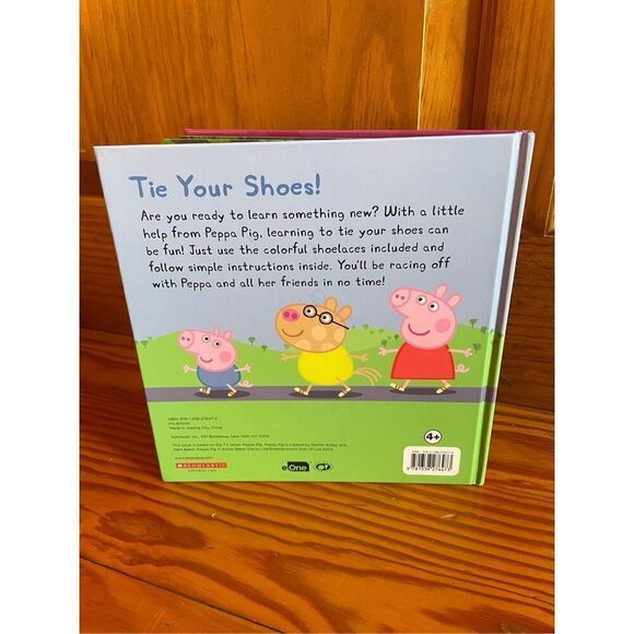 Peppa Pig Tie Your Shoes! Activity Book - Picture 2 of 3